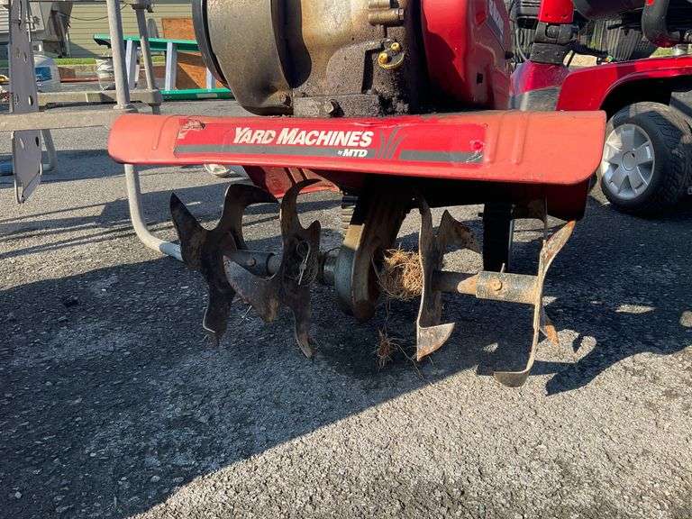 Yard Machines Front Tiller with 17-Inch Clearing Width