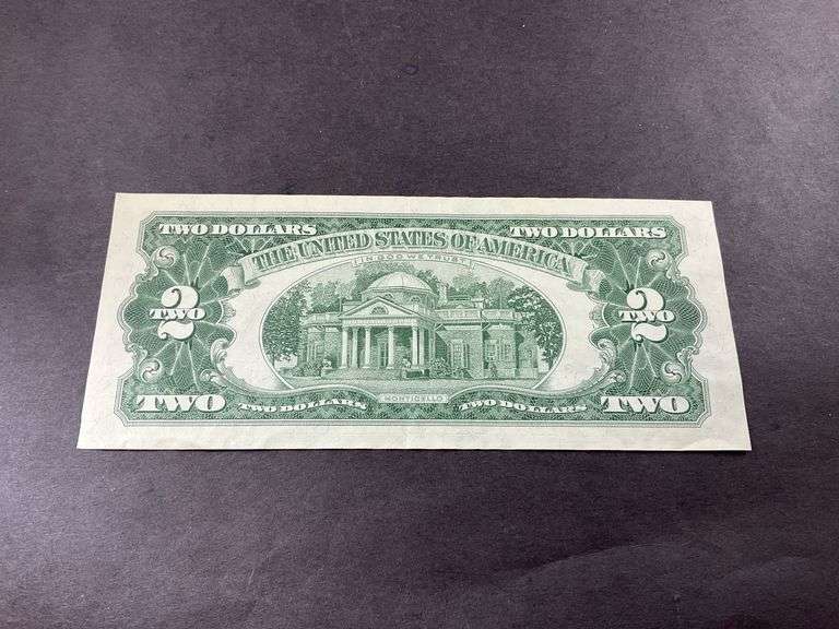 $2.00 Bill Red Seal Series 1963A