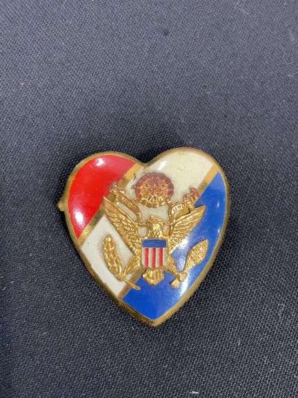 Silbros WW2 sweetheart brooch