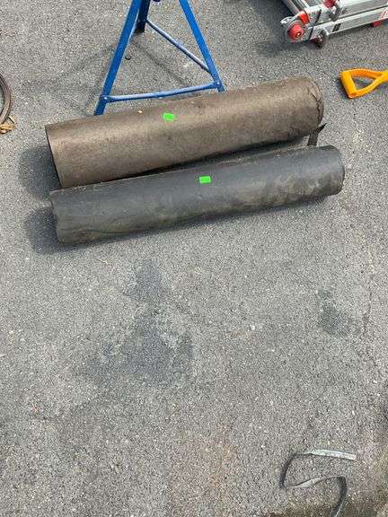 Two Partial Rolls of 36-Inch Roofing Paper