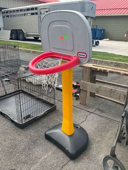Little Tikes Fixed Kids Basketball Hoop