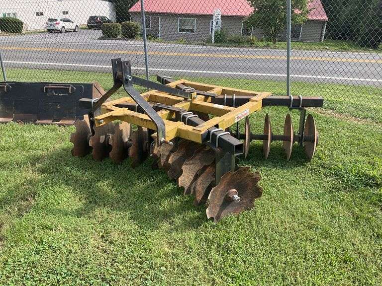 King Kutter 18-20-CBFY Box Frame Disc Harrow with 18-inch Blades