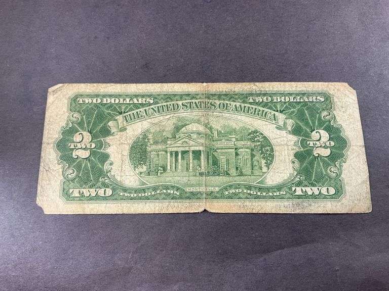 $2.00 Bill Red Seal Series 1953