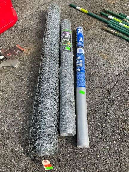 Aluminum Screening and Poultry Netting Rolls