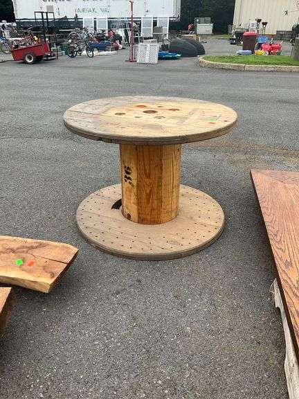 Wooden Spool, 36” Diameter x 25” Height