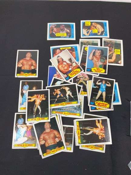 Topps 1985 Pro Wrestling stars cards