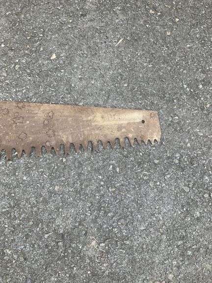 4-Foot Hand Saw with Wooden Handle and Steel Blade