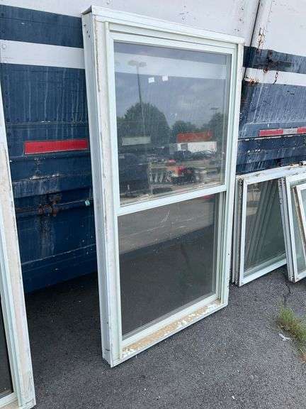 Framed Window Unit, Single-Hung Style, 62”Hx34”W