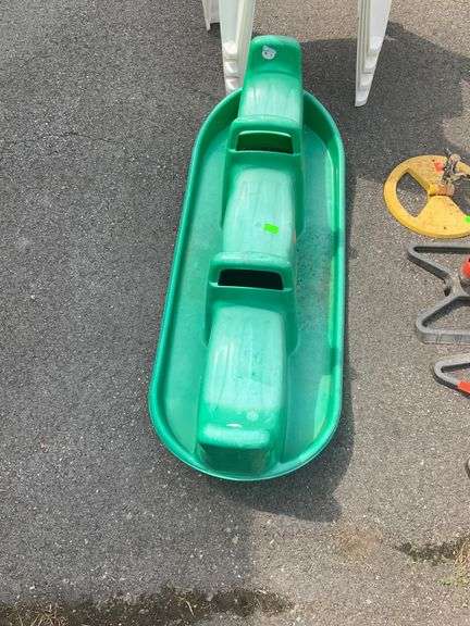 Green Plastic Rocking Seesaw for Kids