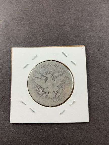 1906S barber half dollar