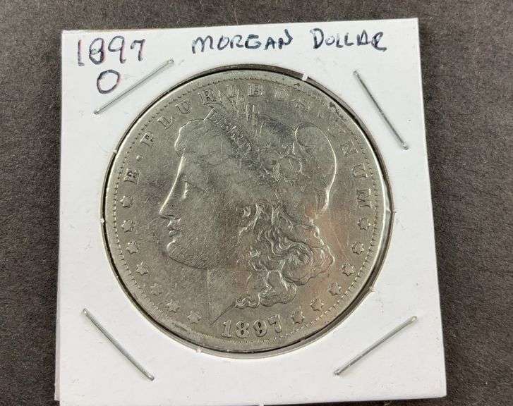 1897O Morgan dollar