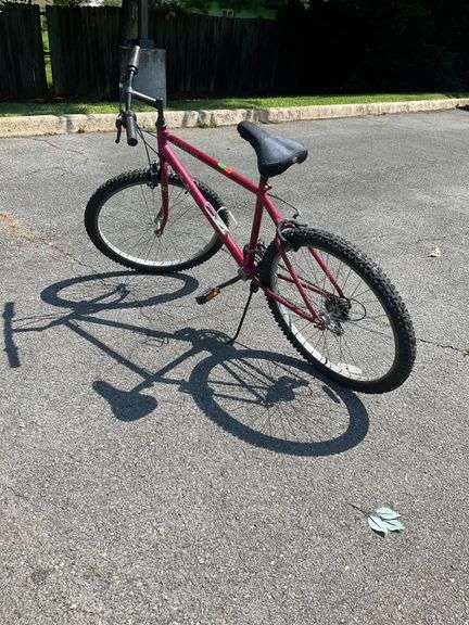 Maroon Barrington Mountain Bike with Dual Suspension
