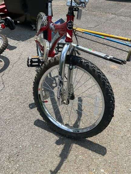 Red Magna Rip Claw BMX-Style Bicycle
