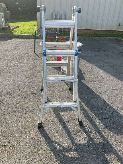 Werner Adjustable Multi-Position Aluminum Ladder