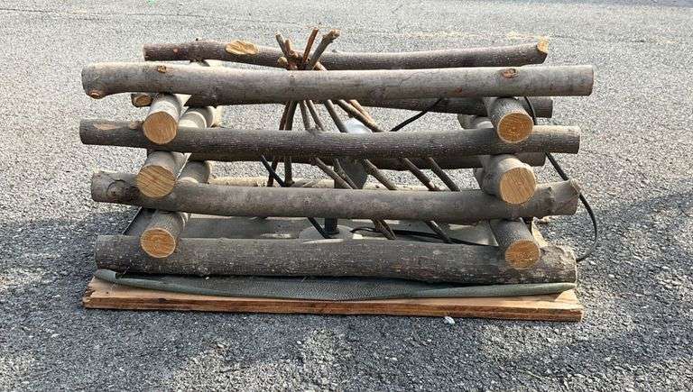 Twig Style Lamp With Branch Construction, 12”Hx13”Wx24”L