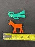 Gumby and Pokey figurines , Jesco, Prema Toy Co