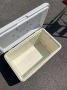 Igloo Cooler with Two Handles and Missing Strap