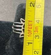 Sterling silver size 6 Hamsa ring 1.34g