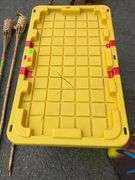 Yellow-Lidded Commander XXL Tote and Three Tiki Torches