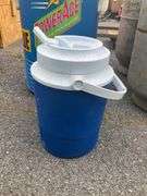 Powerade 5-Gallon Beverage Dispenser and Small Jug with Spout