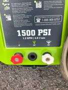Greenworks 1500 PSI Electric Pressure Washer with Hose and Spray Gun