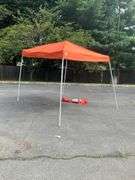 Quest 10×10 Slant Leg Canopy With Anchors and Carrying Bag