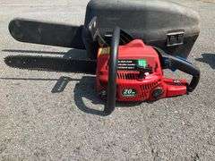 Homelite Chainsaw with 14” Bar and Chain, Includes Hardcover Case