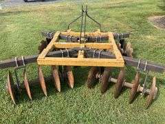 King Kutter 18-20-CBFY Box Frame Disc Harrow with 18-inch Blades