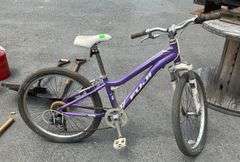 Purple Fuji 24-Inch Bicycle with Gear System