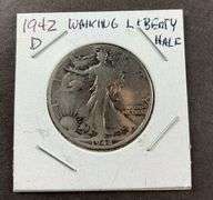 1942 D walking liberty half dollar