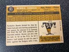 1960 Topps Bennie Daniels Baseball Card #91