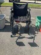 McKesson Cruiser III Manual Wheelchair with Leg Rests