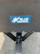 Blue Hawk 10 Cubic Foot Steel Dump Cart.