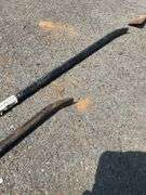 Two Metal Pry Bars With Curved Ends