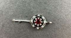 Sterling silver key pendant