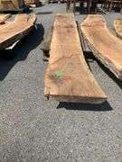 Natural Lumber Slab, 8’5” Length, 12.5”W Ends, 2” Thickness