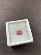 2.42ct Norwegian thulite 10x8mm oval gemstone