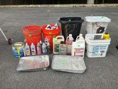 Paint, Sealers, Caulk, and Related Items in Various Containers