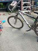 Trek Mountain Bike with RockShox Pilot Fork and Storage Bag