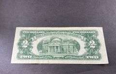 $2.00 Bill Red Seal Series 1963