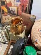Four Boxes of Decorative Items, Tableware, Textiles, and Collectibles