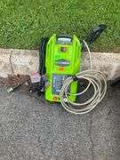 Greenworks 1500 PSI Electric Pressure Washer with Hose and Spray Gun