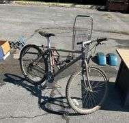Mountain Bike With Front Suspension and Gear System