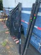Black Aluminum Fencing/Gate, 73”L