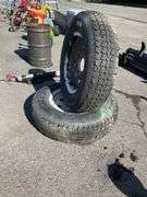 Trailer Tires, ST175/80D13, Steel Rims Included