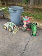 Toys, Plush Animal, and Basketballs Lot