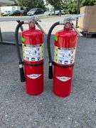 Two Amerex ABC Dry Chemical Fire Extinguishers
