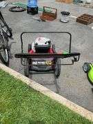 Huskee Supreme 6.25 HP 21-Inch Gas Lawn Mower with Rear Bag and Side Discharge