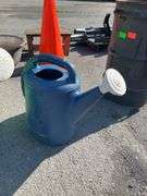 Plastic Watering Cans in Green and Blue