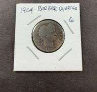 1904 barber quarter